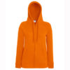 Fruit-Of-The-Loom-Lady-Fit-Lightweight-Hooded-Sweat-Jacket-Naisten-Vetoketjullinen-Huppari-Orange-Oranssi