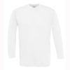 B&C-Exact-150-LongSleeve-Pikähihainen-T-paita-White-valkoinen