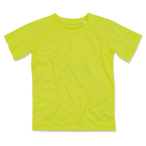 Stedman-ST8410-Miesten-Tekninen-T-paita-Cyber-Yellow-Keltainen