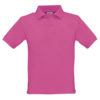 B&C-Short-Sleeved-Fine-Pique-Kids-Polo-Shirt-Lasten-pikeepaita-Fuchsia-pinkki