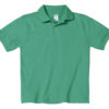 B&C-Short-Sleeved-Fine-Pique-Kids-Polo-Shirt-Lasten-pikeepaita-PacificGreen