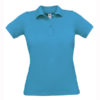B&C-Short-Sleeved-Fine-Piquè-Polo-Shirt-naisten-pikeepaita-Atoll