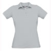B&C-Short-Sleeved-Fine-Piquè-Polo-Shirt-naisten-pikeepaita-PacificGrey