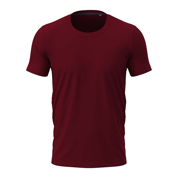 Stedman_ST9600_miesten puuvilla t-paita_Burgundy