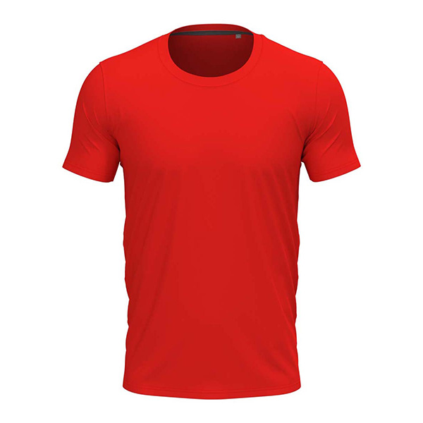 Stedman_ST9600_miesten puuvilla t-paita_Scarlet Red