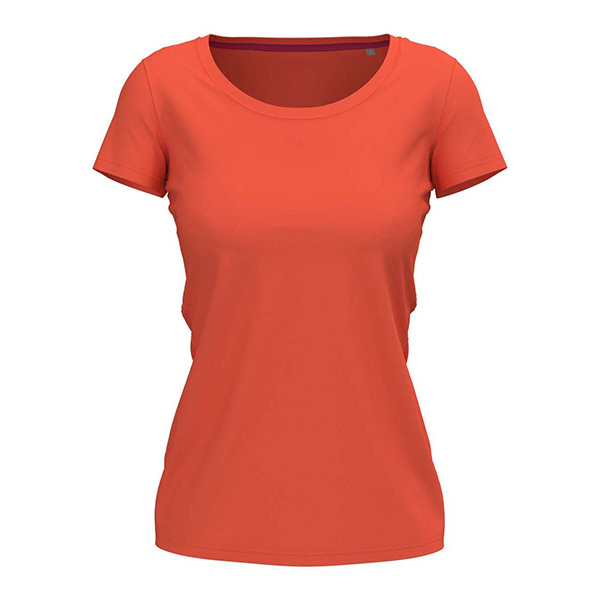 Stedman_ST9700_naisten puuvilla t-paita_Salmon