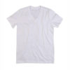 Stedman-ST9210-James-Organic-V-neck-miesten-v-aukkoinen-t-paita-White-valkoinen
