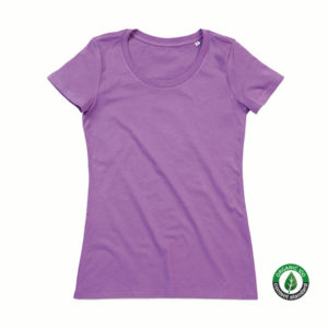 Stedman-ST9300-Janet-Organic-Crew-Neck-naisten-luomu-puuvilla-t-paita-Lavender-purple-violetti-tuotekuva