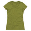 Stedman-ST9310-Janet-Organic-V-Neck-naisten-v-aukkoinen-t-paita-Earth-green-vihreä