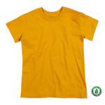Stedman-ST9370-Jamie-Organic-Crew-Neck-Lasten-luomupuuvilla-t-paita-Indian Yellow-keltainen- tuotekuva copy