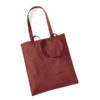 Westford-Mill-Bag-for-Life-Long-Handles-kangaskassi-Orange-Rust