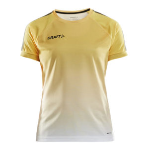 Craft-Pro-Control-Fade-Jersey-W-Naisten-Tekninen-Urheilupaita-Sweden-Yellow-White