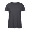 B&C Inspire-T-Women-naisten puuvilla t-paita, väri-Dark Grey- tummanharmaa