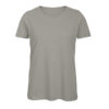 B&C Inspire-T-Women-naisten puuvilla t-paita, väri-Light Grey-vaaleanharmaa