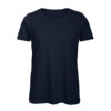B&C Inspire-T-Women-naisten puuvilla t-paita, väri-Navy-tummansininen