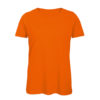 B&C Inspire-T-Women-naisten puuvilla t-paita, väri-Orange-oranssi
