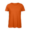 B&C Inspire-T-Women-naisten puuvilla t-paita, väri-Urban Orage- tumma oranssi