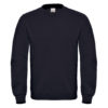 B&C-Cotton-Rich-Sweatshirt-Miesten-Collegepaita-Painatuksella-Black-Musta