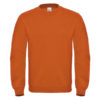 B&C-Cotton-Rich-Sweatshirt-Miesten-Collegepaita-Painatuksella-Orange-Oranssi