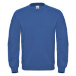B&C-Cotton-Rich-Sweatshirt-Miesten-Collegepaita-Painatuksella-Royal-Blue-Sininen