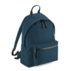 BagBase Recycled Backpack kierrätettu reppu Sininen Petrol painatuksella