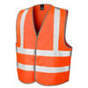 Result Safe Guard Hi-Vis Motorway Vest Huomioliivi Fluorescent Orange