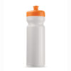 Juomapullo Classic 750 ml omalla logolla Valkoinen:oranssi