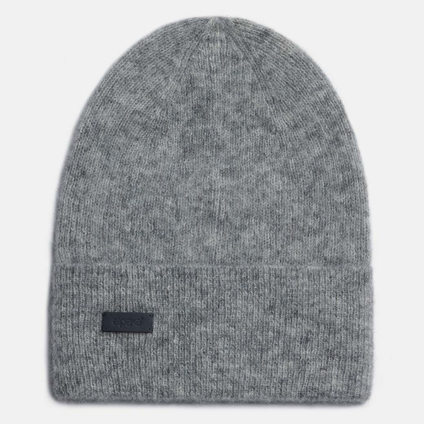 Alpaka kevyt pipo taitteella - hopeanharmaa