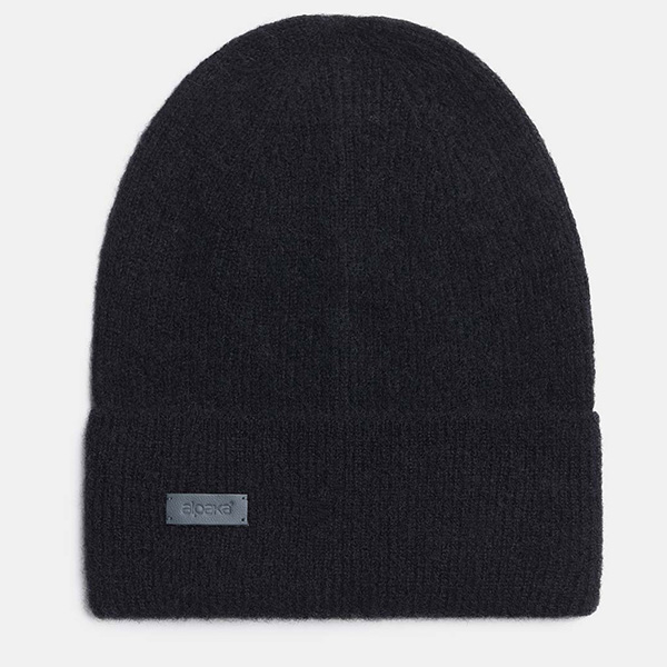 Alpaka kevyt pipo taitteella - musta