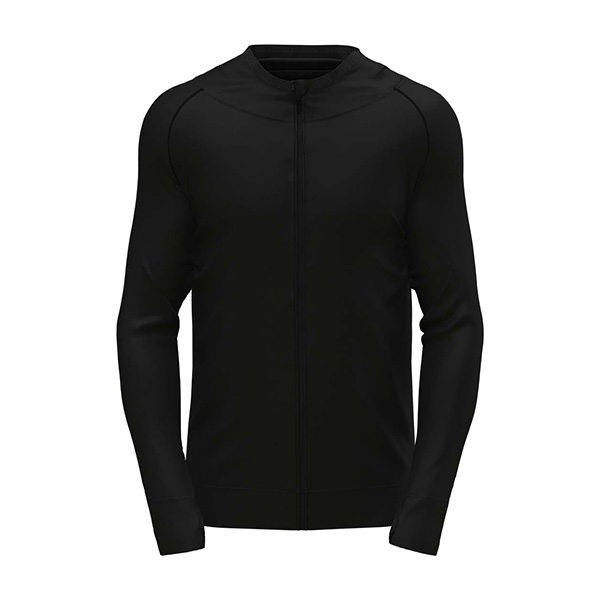 ST8870_Seamless_Sports_Jacket_Men_miesten tekninen huppari_Musta